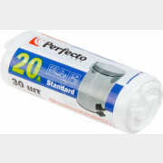 Пакеты для мусора PERFECTO LINEA Standard 20 л 30 штук белые (46-505710)