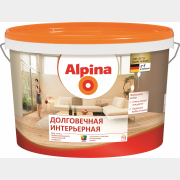 Краска виниловая ALPINA Долговечная интерьерная прозрачный База 3 2,35 л (948102056)
