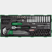 Набор инструментов 1/4" 6 граней 72 предмета TOPTUL (GTB7202)