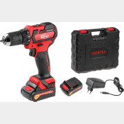 Дрель-шуруповерт аккумуляторная WORTEX BD 1215-1 DLi (BLD12151DLi0029)