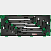 Набор ключей шестигранных 2-10 мм 8 предметов TOPTUL (GTB0811)