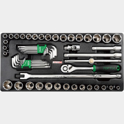 Набор инструментов 1/2" 6 граней 57 предметов TOPTUL (GZC-5702)