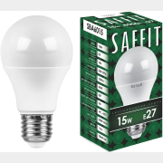 Лампа светодиодная E27 SAFFIT SBA6015 A60 15 Вт 4000К (55011)