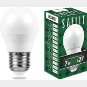Лампа светодиодная E27 SAFFIT SBG4507 G45 7 Вт 2700К (55036)
