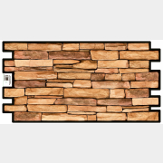 Панель ПВХ GRACE Сланец 0,98 м песочный (8682)