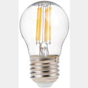 Лампа светодиодная филаментная E27 ЮПИТЕР G45 6 Вт 3000К (JP6004-03)