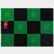 Коврик придверный 42х56 см VORTEX Травка черно-зеленый (23001)