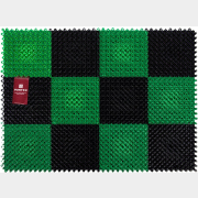 Коврик придверный 42х56 см VORTEX Травка черно-зеленый (23001)