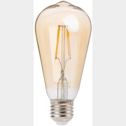 Лампа светодиодная филаментная E27 ЮПИТЕР ST64 6 Вт 3000К (JP6006-01)