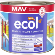 Эмаль алкидная ECOL ПФ-115 голубая 2 кг