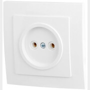 Розетка скрытая ЮПИТЕР Стандарт белая (JP7420-02)