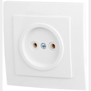 Розетка скрытая ЮПИТЕР Стандарт белая (JP7420-02)