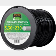Леска для триммера d 3,3 мм x 230 м сечение круглое STARTUL GARDEN (ST6055-331)