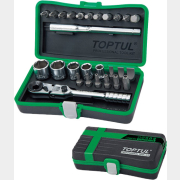 Набор инструментов 1/4" 6 граней 27 предметов TOPTUL (GADW2701)