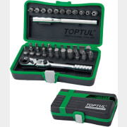 Набор инструментов 1/4" 34 предмета TOPTUL (GADW3401)