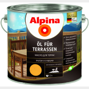 Масло ALPINA Для террас светлый 0,75 л (537867)