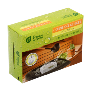 Плитка соляная для бани и сауны БАННЫЕ ШТУЧКИ Ромашка 1300 г (32401)