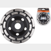 Чашка алмазная шлифовальная 125х22,2 мм двурядная GEPARD (GP0808-125)