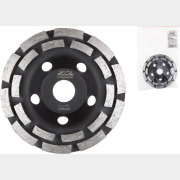 Чашка алмазная шлифовальная 125х22,2 мм двурядная GEPARD (GP0809-125)