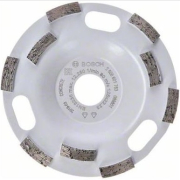 Чашка алмазная шлифовальная 125х22,2 мм двурядная BOSCH Expert For Concrete (2608601763)