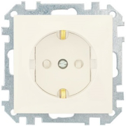 Розетка скрытая с заземлением BYLECTRICA Стиль бежевая (РС16-529 бежевый)