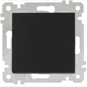 Выключатель одноклавишный скрытый MUTLUSAN Rita черный (2200 401 0184)