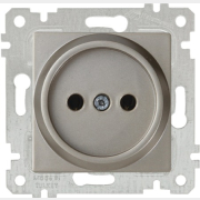 Розетка скрытая MUTLUSAN Rita титан (2200 601 0283)
