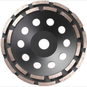 Чашка алмазная шлифовальная 180х22,2 мм двурядная GEPARD (GP0808-180)