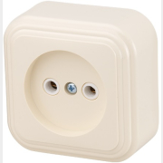 Розетка наружная ЮПИТЕР Стандарт бежевая (JP7430-04)