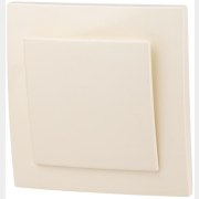 Выключатель одноклавишный скрытый ЮПИТЕР Стандарт бежевый (JP7425-05)