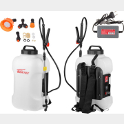 Опрыскиватель ранцевый аккумуляторный WORTEX KS 1690 Li SET (KS1690Li0029)