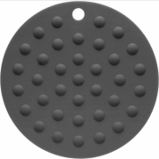 Коврик под горячее круглый PERFECTO LINEA серый (23-006117)