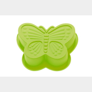 Форма для выпечки силиконовая бабочка16,5х13,5х3,5 см PERFECTO LINEA зеленая (20-001313)