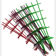 Опора для комнатных растений INGREEN 50 см (ING5301МИКС)