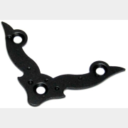 Уголок 70х70 мм фигурный черный матовый STARFIX (SMP-54637-1)