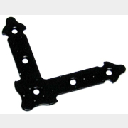 Уголок 75х75х14 мм декоративный черный матовый STARFIX (SMP-54642-1)