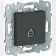 Розетка телевизионная SCHNEIDER ELECTRIC Unica New антрацит (NU546254)