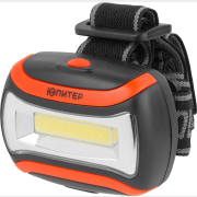 Фонарь светодиодный налобный 3 Вт COB 3хAAA ЮПИТЕР (JP1042)