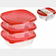 Набор контейнеров для пищевых продуктов PERFECTO LINEA 0,8 л 3 штуки (37-005000)
