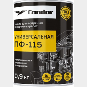 Эмаль алкидная CONDOR ПФ-115 зеленая 0,9 кг