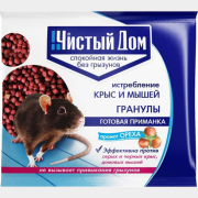 Отрава от грызунов ЧИСТЫЙ ДОМ Орех 100 г