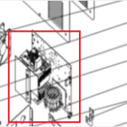 Плата источника питания для сварочного аппарата SOLARIS MMA-200 (11050070323)
