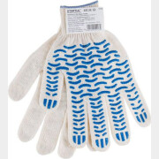 Перчатки хлопчатобумажные с ПВХ точечным покрытием Волна размер 9 STARTUL (ST7192)