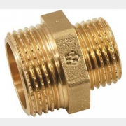 Ниппель латунный 1/2"x3/8" переходной с наружной резьбой БОГОРОДСКИЙ ЗАВОД (1143031)