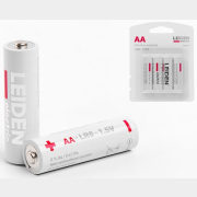 Батарейка AA LEIDEN ELECTRIC 1,5 V алкалиновая 4 штуки (808001)