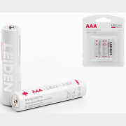 Батарейка AAA LEIDEN ELECTRIC 1,5 V алкалиновая 4 штуки (808002)