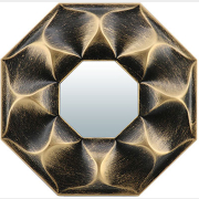 Зеркало интерьерное QWERTY Руан бронза (74043)