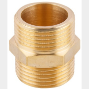Ниппель латунный наружная-наружная 3/4" AV ENGINEERING (AVE303002)