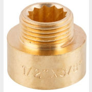 Переход латунный внутренняя-наружная 1/2"X3/8" AV ENGINEERING (AVE304002)
