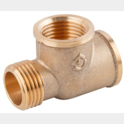 Тройник латунный внутренняя-внутренняя-наружная 1/2" AV ENGINEERING (AVE306008)